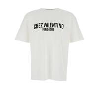 Valentino - Chez T-Shirt - Tops - Hombre - Blanco - S -