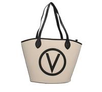 Bolso de compras Covent de Valentino Bags blanco negro