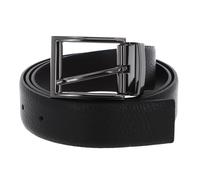 Valentino Cuero cinturón Bairone Classic Belt W105 Nero/Moro negro recortable