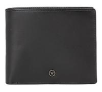 Valentino Cuero Monedero Courage Wallet Nero Negro