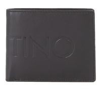 Valentino Cuero Monedero Mason Wallet Nero Negro