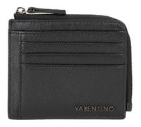Valentino Cuero Tarjetero Fort Card Holder Nero Negro