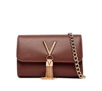 Valentino Divina Bolsa banderola Mini Bag 17 cm marrón