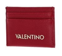 Valentino Divina Credit Card Case Rosso Scuro