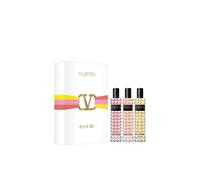 Valentino Donna Born in Roma - Set de regalo de 3 perfumes en spray de viaje (Eau de Parfum Born in Roma, 15 ml) + Born in Roma Coral Fantasy EDP