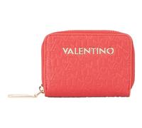 VALENTINO Estuche de Tarjetas Falak Re Zip Around Card Case Rosso Scuro Burdeos