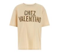 Valentino Garavani- Après L Hiver T-Shirt- Tops- Mujer- Beige- S- Après L Hiver T-Shirt