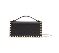 Valentino Garavani - Billetera con cadena Rockstud negra - Bags - Mujer - Negro - ONE SIZE -