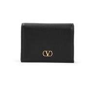 Valentino Garavani - Billetera de Cuero Negro Accesorio Elegante - Accessories - Mujer - Negro - ONE SIZE -