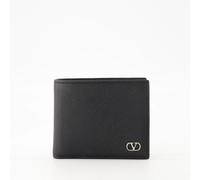 Valentino Garavani - Billetera VLogo de Cuero Negro - Accessories - Hombre - Negro - ONE SIZE -