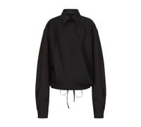 Valentino Garavani - Camisa Techno Light Wool - Blouses & Shirts - Mujer - Negro - 2XS -