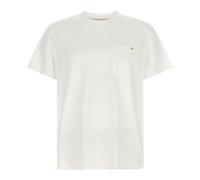 Valentino Garavani - Vgold Cotton T-Shirt - Tops - Hombre - Blanco - L -