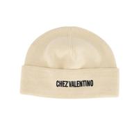 Valentino Garavani - Chez Valentino Beanie - Accessories - Hombre - Beige - ONE SIZE -