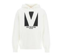 Valentino Garavani - Chez Valentino Hoodie - Sweatshirts & Hoodies - Hombre - Blanco - M -