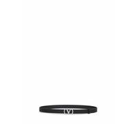 Valentino Garavani - Cinturón con firma VLogo - Accessories - Mujer - Negro - 75 CM -