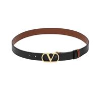 Valentino Garavani - Cinturón H. 30 Reversible - Accessories - Mujer - Negro - 80 CM -
