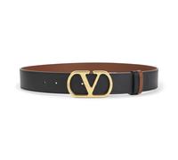 Valentino Garavani - VLogo 40 Reversible Belt - Accessories - Mujer - Negro - 85 CM -