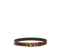 Valentino Garavani - Cinturón Reversible VLogo Signature - Accessories - Mujer - Marrón - 75 CM -
