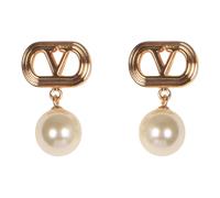 Valentino Garavani - Pendientes Ovalette - Accessories - Mujer - Amarillo - ONE SIZE -
