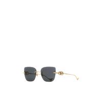 Valentino Garavani - Gafas de Sol Cuadradas VLogo Signature de 54 mm - Accessories - Mujer - Amarillo - ONE SIZE -