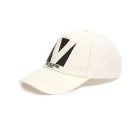 Valentino Garavani - Gorras Blancas con Logo Bordado - Accessories - Hombre - Blanco - 58 CM -