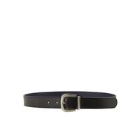 Valentino Garavani - Mini Cinturón con Hebilla Reversible VLogo Signature - Accessories - Hombre - Negro - 85 CM -