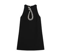 Valentino Garavani - Mini vestido Crepe Couture - Dresses - Mujer - Negro - M -