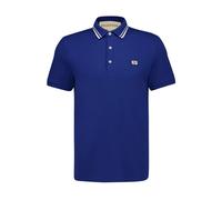 Valentino Garavani - Polo de Algodón Piqué con Parche VLogo - Tops - Hombre - Azul - L -