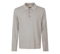 Valentino Garavani - Polo de Lana con Bordado VLogo - Tops - Hombre - Beige - L -