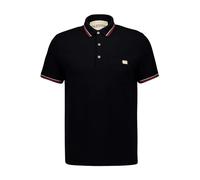 Valentino Garavani - Polo Piqué con Parche Vlogo - Tops - Hombre - Negro - L -