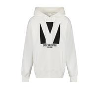 Valentino Garavani - Sudadera de Algodón Blanco Roto con Estampado Chez V - Sweatshirts & Hoodies - Hombre - Blanco - L -