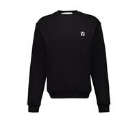 Valentino Garavani - Sudadera de algodón negro con parche - Sweatshirts & Hoodies - Hombre - Negro - S -