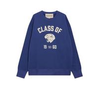 Valentino Garavani - Sudadera de Felpa con Estampado de Pantera Clase de 1960 - Sweatshirts & Hoodies - Hombre - Azul - M -