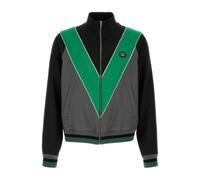 Valentino Garavani - Sudadera de nailon con cremallera y parche VLogo - Sweatshirts & Hoodies - Hombre - Multicolor - M -