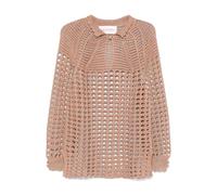 Valentino Garavani - Suéter de Punto con Cuello en V - Knitwear - Hombre - Beige - M -