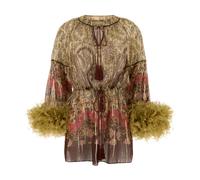 Valentino Garavani - Top con Plumas - Blouses & Shirts - Mujer - Multicolor - S -
