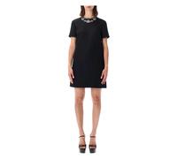 Valentino Garavani - Vestido bordado mini - Dresses - Mujer - Negro - S -