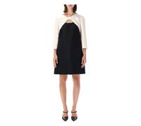 Valentino Garavani - Vestido Mini Crepe Couture - Dresses - Mujer - Multicolor - M -