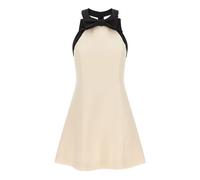 Valentino Garavani - Vestido Mini Crepe Couture - Dresses - Mujer - Multicolor - S -