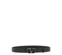 Valentino Garavani - VLogo Signature Leather Belt - Accessories - Hombre - Negro - 95 CM -