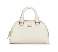 Valentino Garavani - VLogo Signature Mini Bowling Bag - Bags - Mujer - Beige - ONE SIZE -