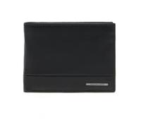 VALENTINO Legend (VPP9OI13) Cartera de Piel para Hombre, Negro