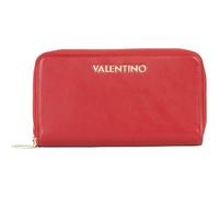 Valentino Monedero Clio Re Zip Around Wallet Rubino Rojo
