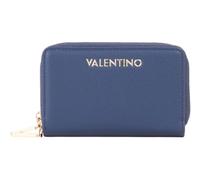 Valentino Monedero FAE Re Zip Around Wallet BLU Azul Marino