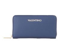 Valentino Monedero FAE Re Zip Around Wallet BLU Azul Marino