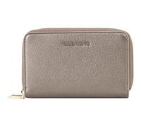 Valentino Monedero Farn Zip Around Wallet Gun Metal Gris