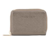 Valentino Monedero Farn Zip Around Wallet Gun Metal marrón Topo