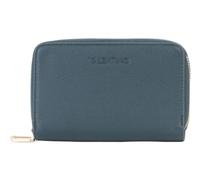 Valentino Monedero Farn Zip Around Wallet Petrolio Azul petróleo