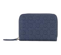 Valentino Monedero Samba Re Zip Around Wallet BLU Azul Marino