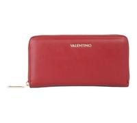 Valentino Monedero West Re Portafoglio Zip Around Wallet Rosso Scuro Rojo Oscuro